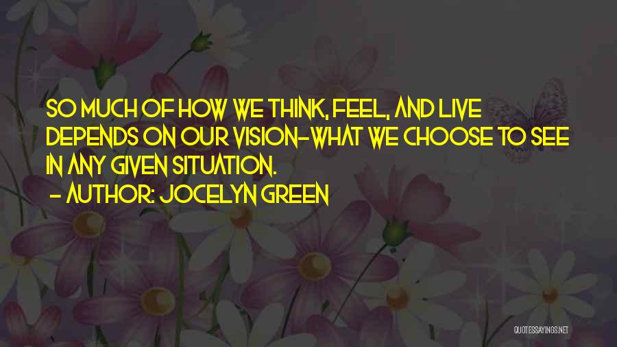Jocelyn Green Quotes 1849710