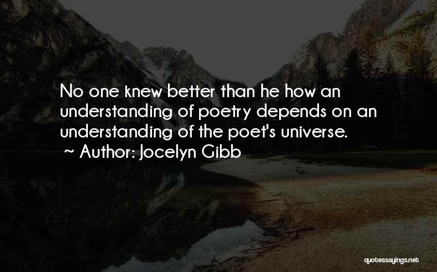 Jocelyn Quotes By Jocelyn Gibb