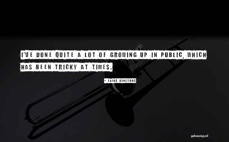 Jochen Pohl Quotes By Jaime Winstone