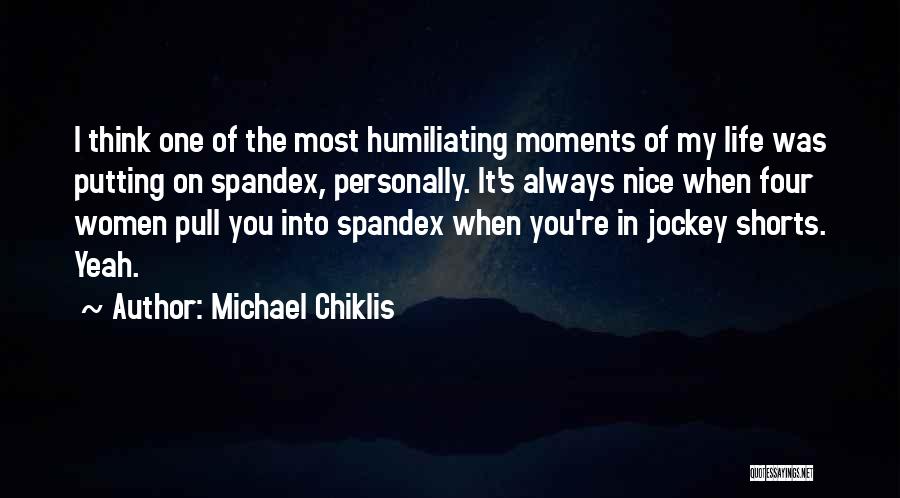 Jockey Quotes By Michael Chiklis