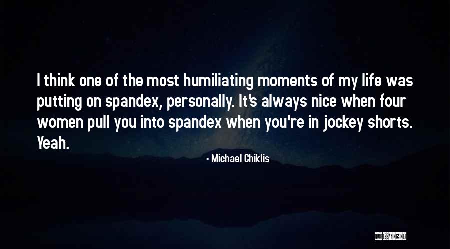 Jockey Quotes By Michael Chiklis