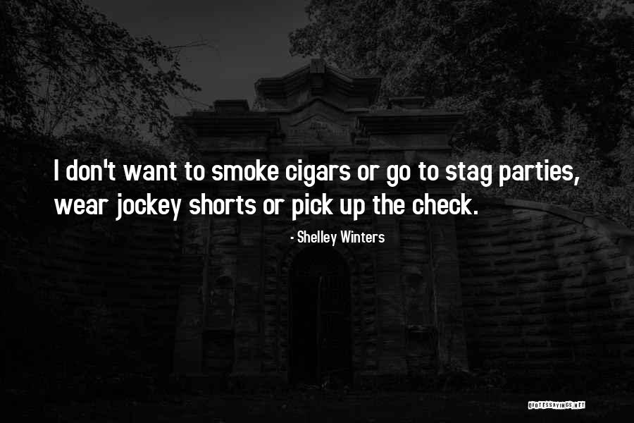 Jockey Quotes By Shelley Winters Jockey Quotes By Shelley Winters