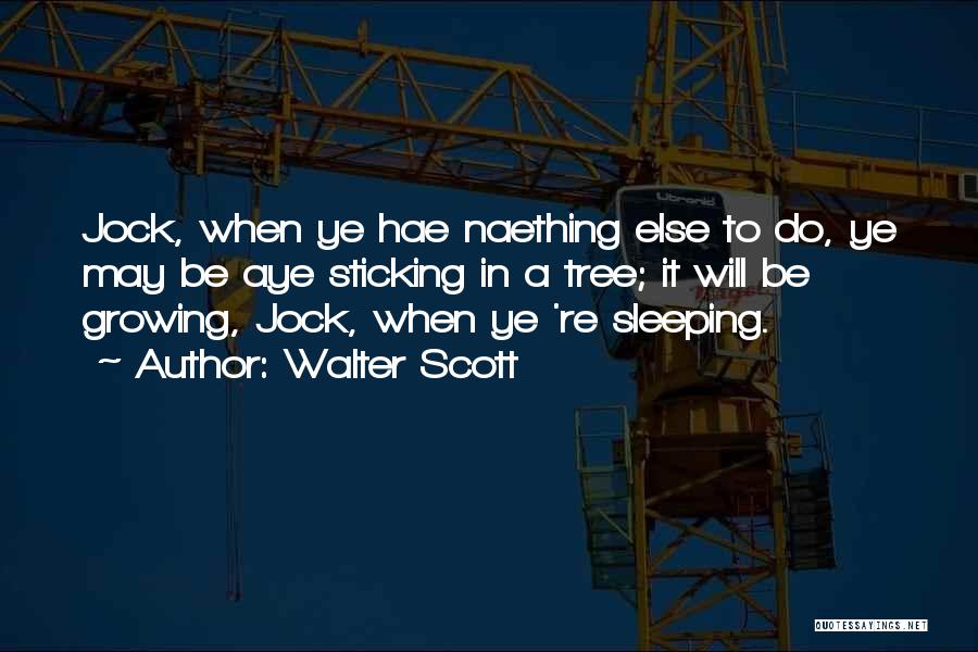 Jocks Quotes By Walter Scott