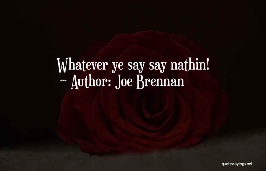 Joe Brennan Quotes 1157686