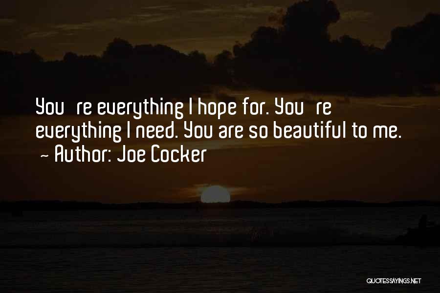 Joe Cocker Quotes 373859