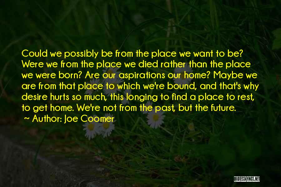 Joe Coomer Quotes 1046634