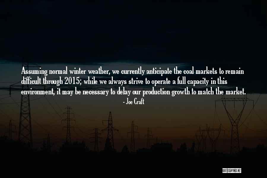 Joe Craft Quotes 1608794 Joe Craft Quotes 1608794