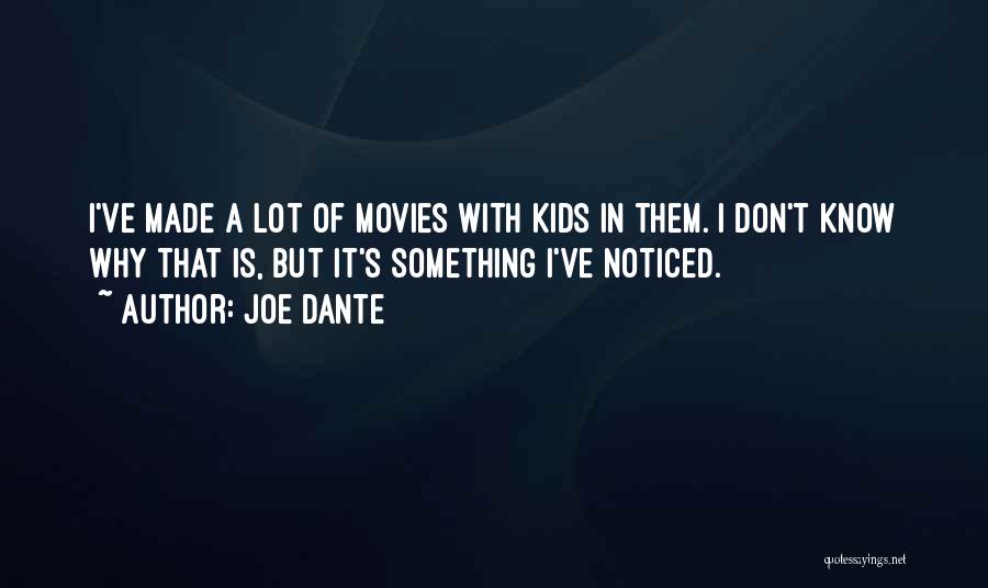 Joe Dante Quotes 739189