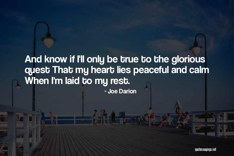 Joe Darion Quotes 505108