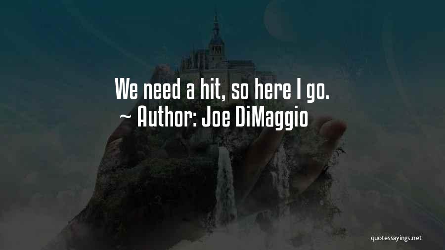 Joe DiMaggio Quotes 400476