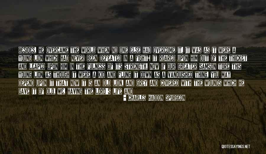 Joe Dominguez Quotes By Charles Haddon Spurgeon Joe Dominguez Quotes By Charles Haddon Spurgeon