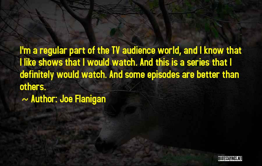 Joe Flanigan Quotes 1027304