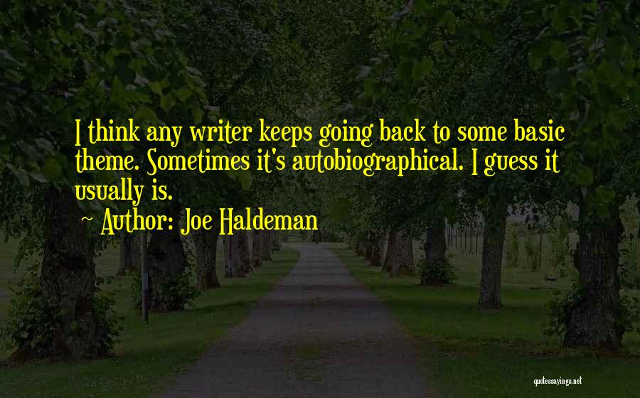 Joe Haldeman Quotes 787028