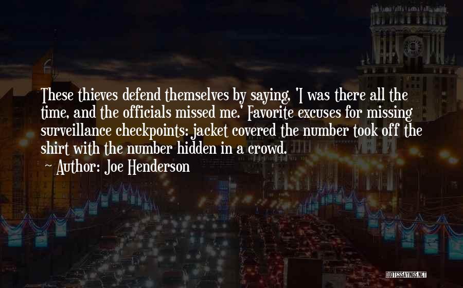 Joe Henderson Quotes 324733