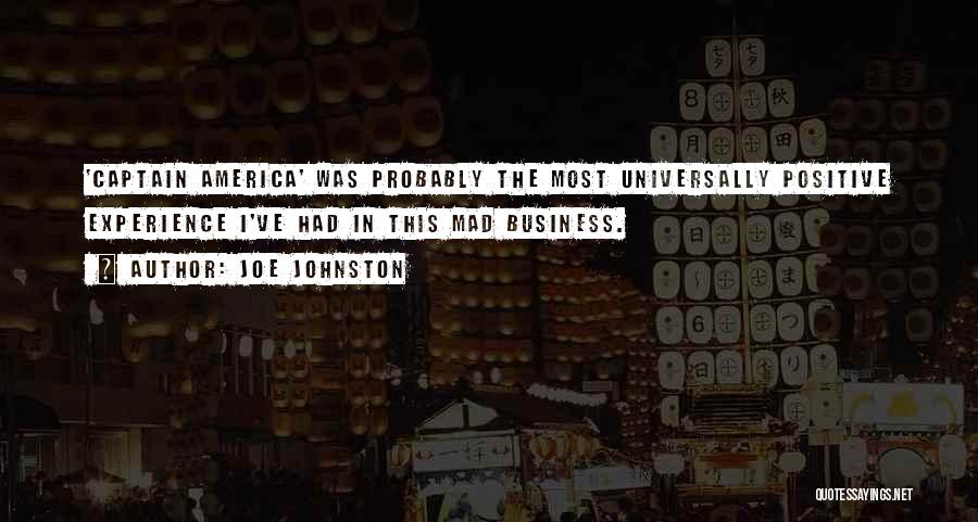 Joe Johnston Quotes 1011630 Joe Johnston Quotes 1011630