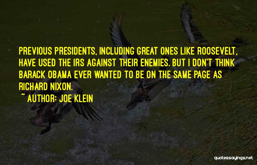 Joe Klein Quotes 1237805