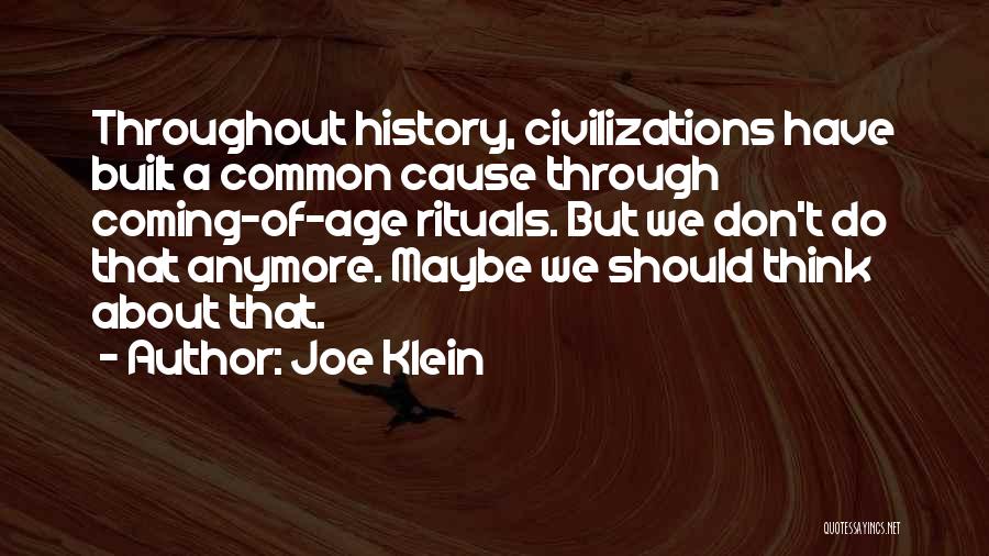 Joe Klein Quotes 1685798