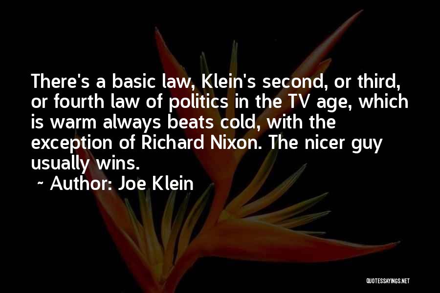 Joe Klein Quotes 455426