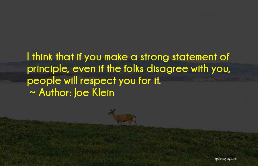 Joe Klein Quotes 933837