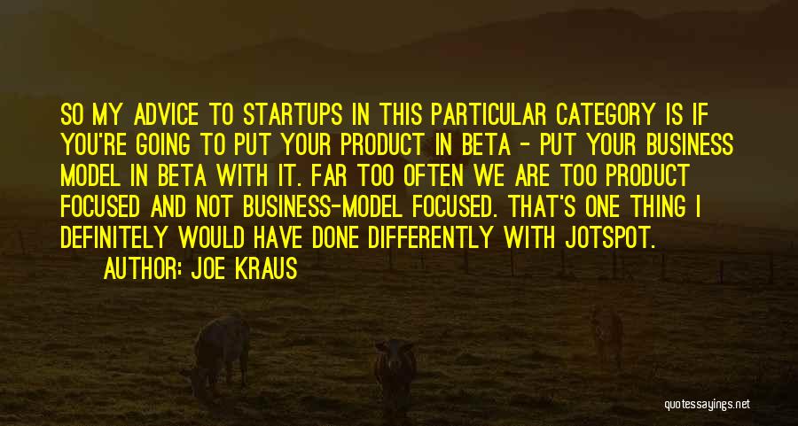 Joe Kraus Quotes 1077457