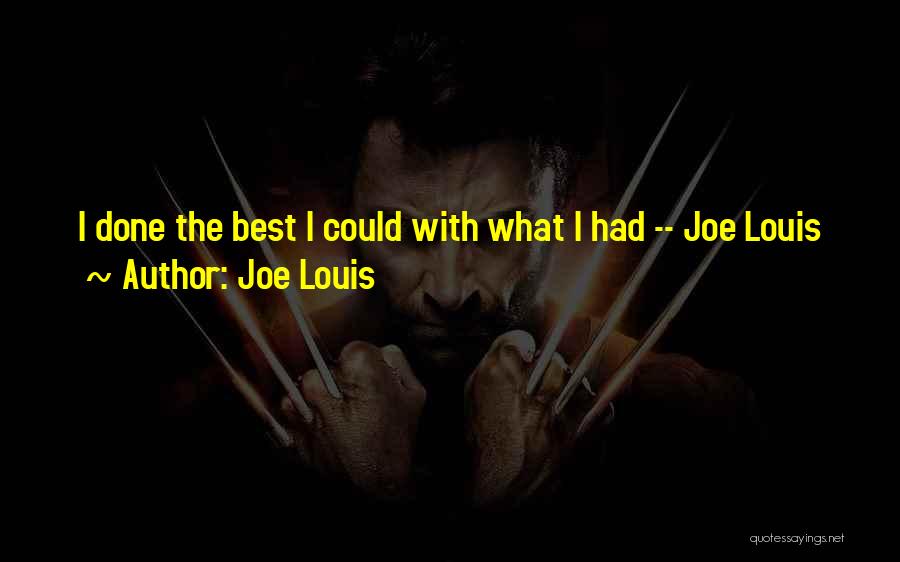 Joe Louis Quotes 1950209