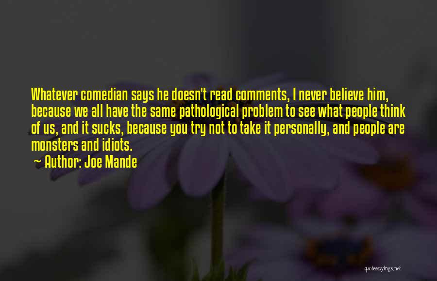 Joe Mande Quotes 1424826