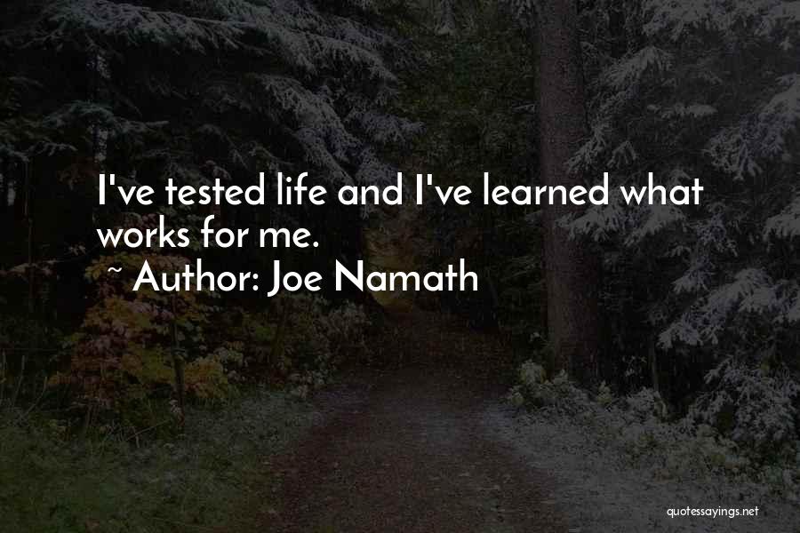 Joe Namath Quotes 1630231