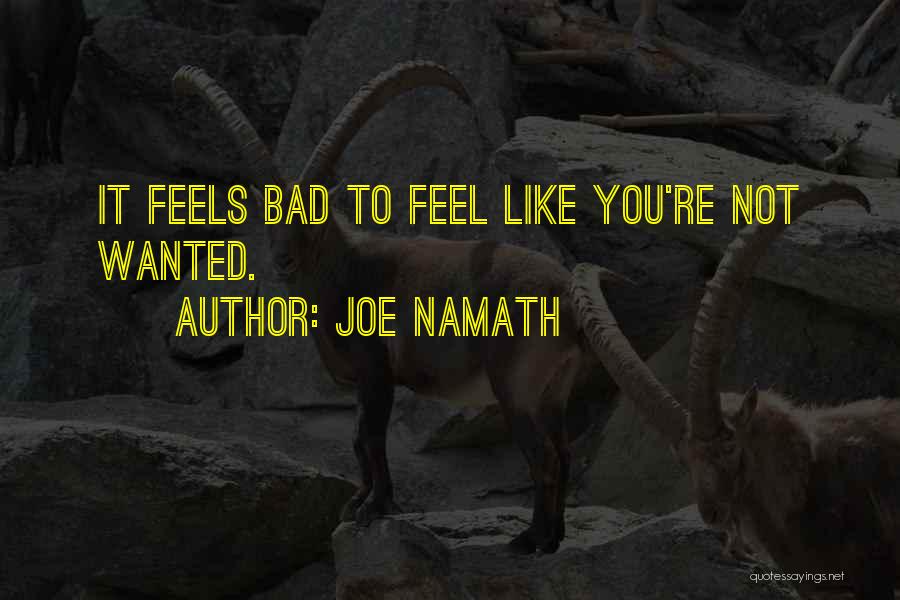 Joe Namath Quotes 280902