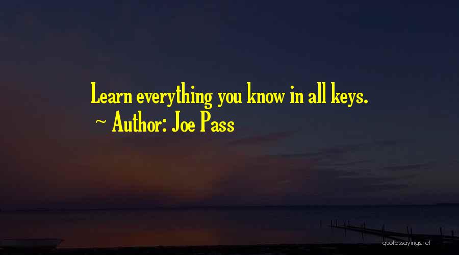 Joe Pass Quotes 1072144