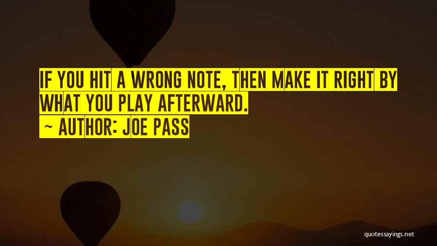 Joe Pass Quotes 1515664