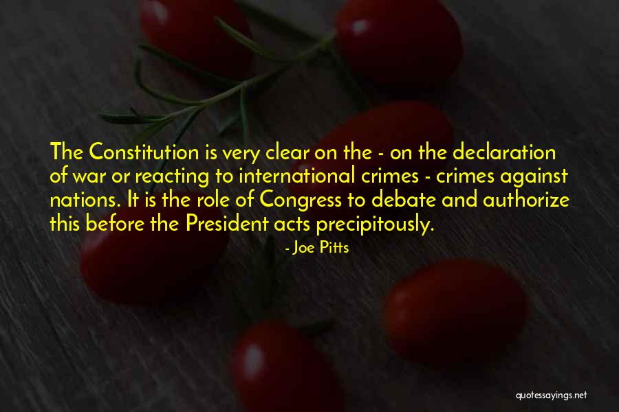 Joe Pitts Quotes 492234 Joe Pitts Quotes 492234