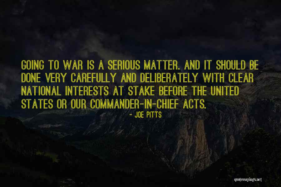 Joe Pitts Quotes 616970