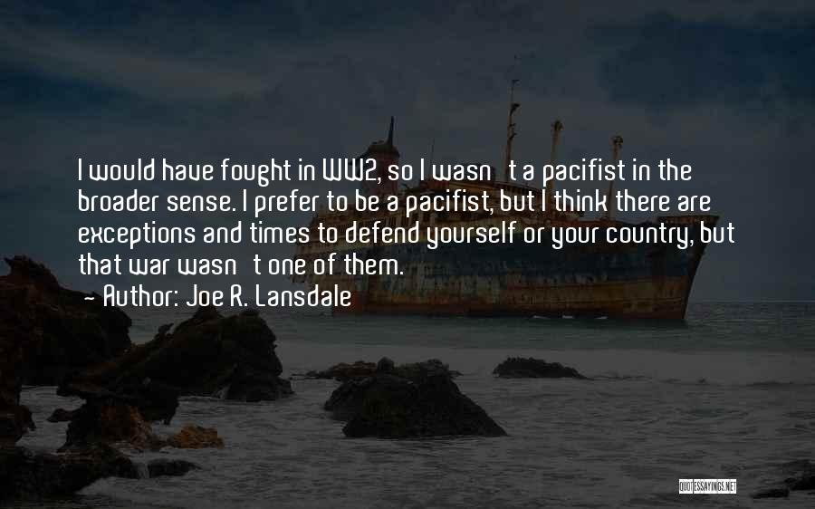 Joe R. Lansdale Quotes 1790003