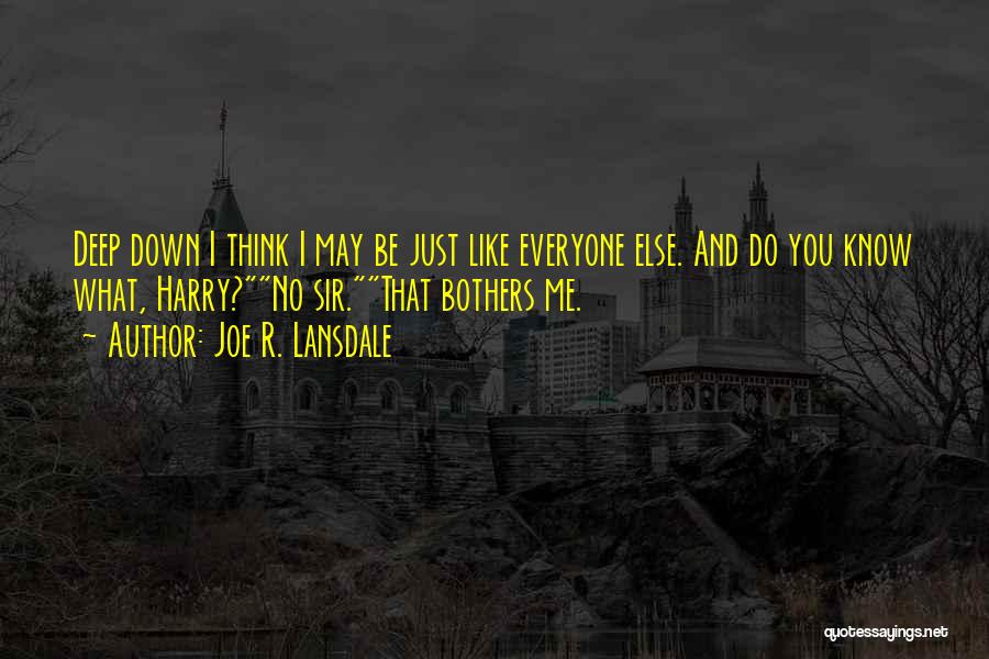 Joe R. Lansdale Quotes 2066260