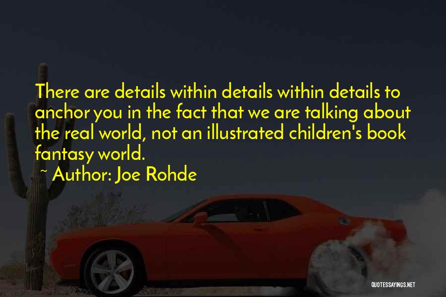 Joe Rohde Quotes 1100924