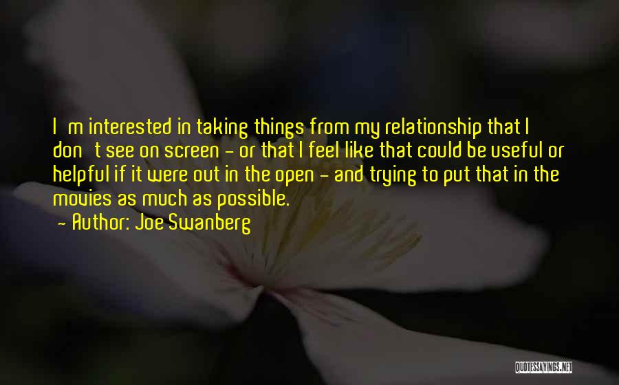 Joe Swanberg Quotes 844383