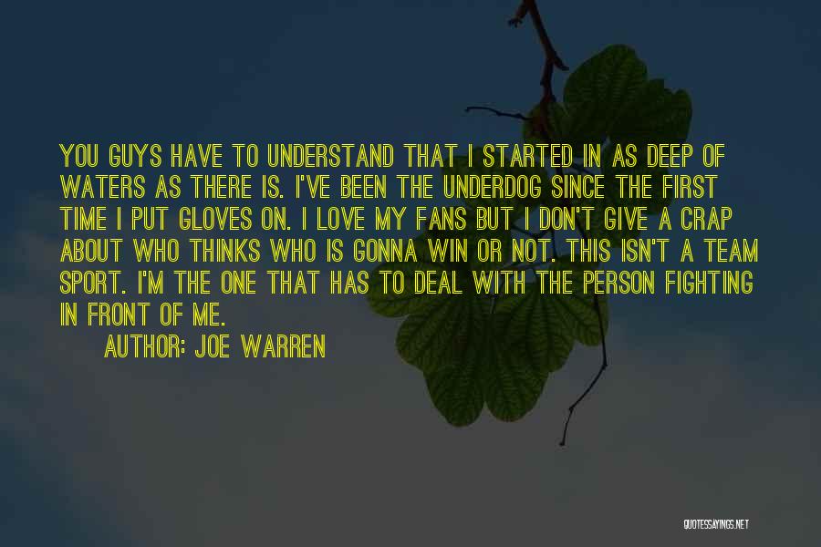 Joe Warren Quotes 1926750