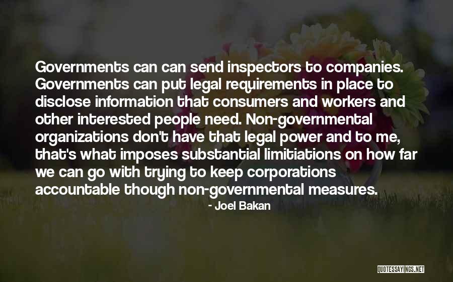 Joel Bakan Quotes 1098501