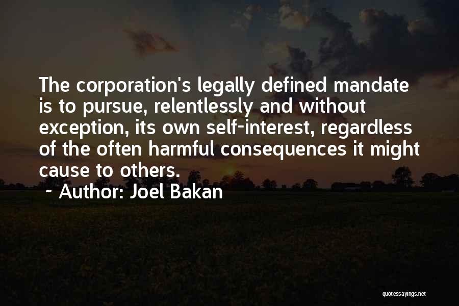 Joel Bakan Quotes 411199