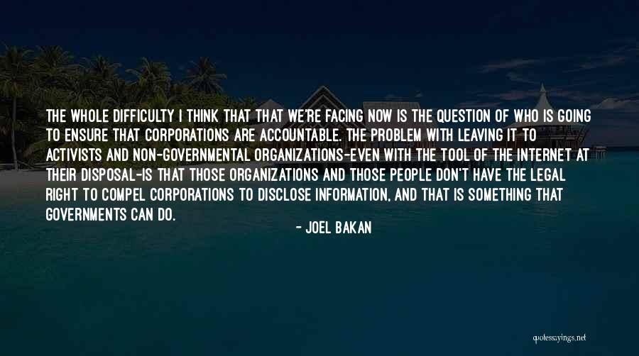 Joel Bakan Quotes 983783 Joel Bakan Quotes 983783