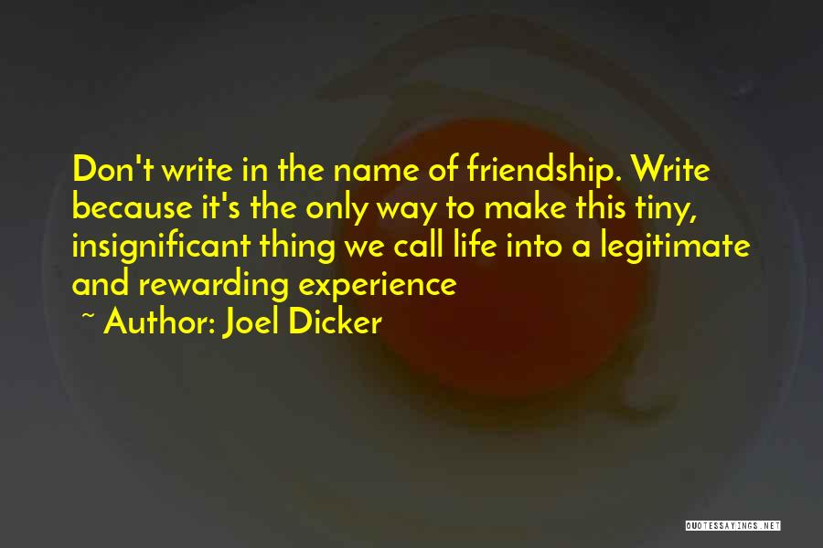 Joel Dicker Quotes 1088043