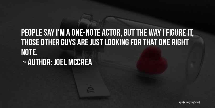 Joel McCrea Quotes 688414