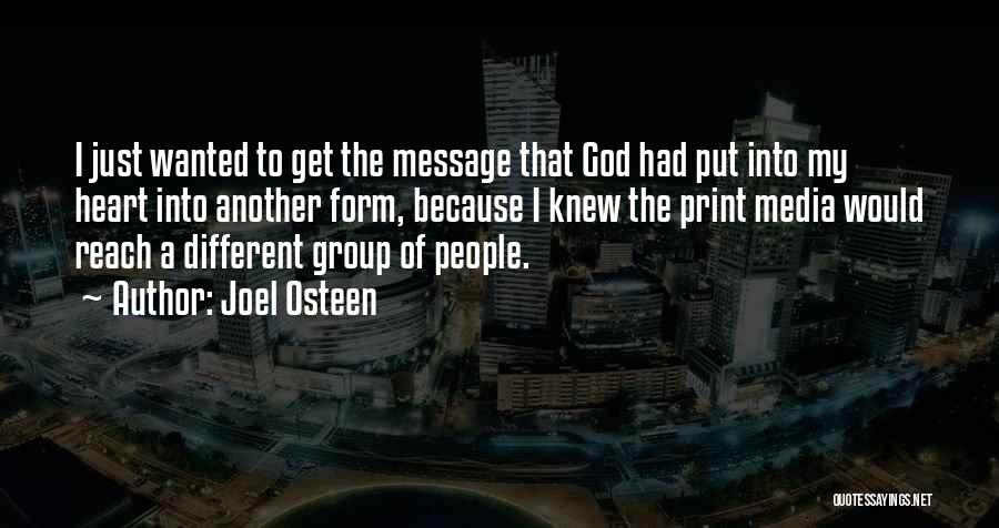 Joel O'keeffe Quotes By Joel Osteen
