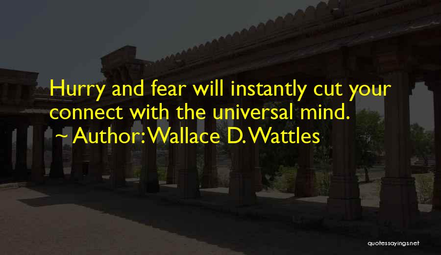 Joel Ostensibly Quotes By Wallace D. Wattles