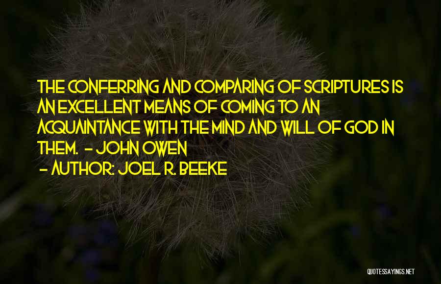 Joel R. Beeke Quotes 1995719