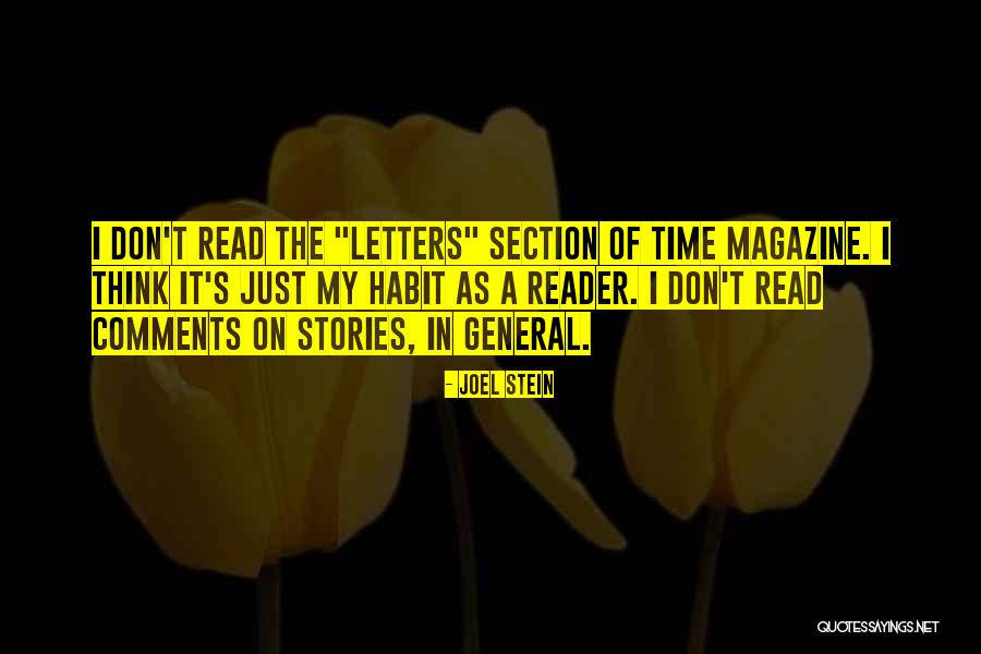 Joel Stein Quotes 1105479 Joel Stein Quotes 1105479