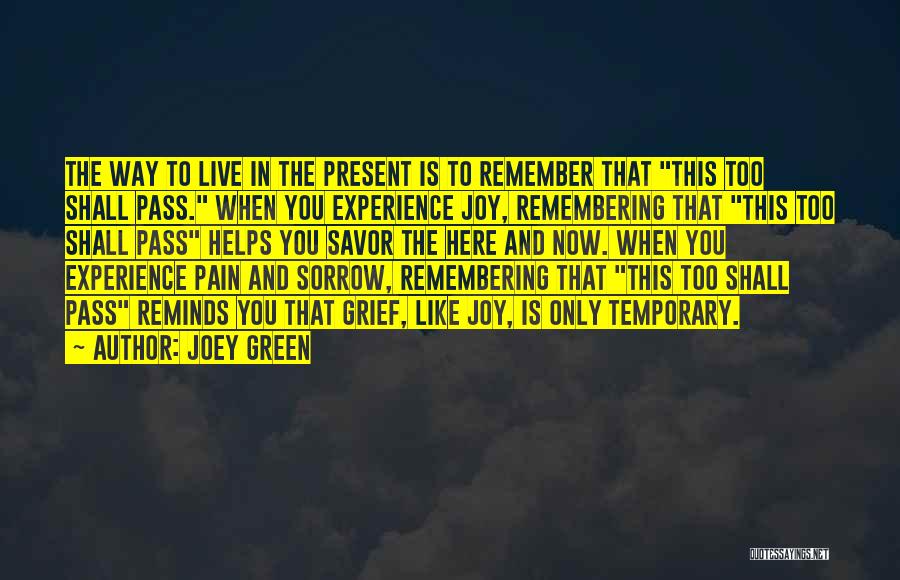 Joey Green Quotes 347842