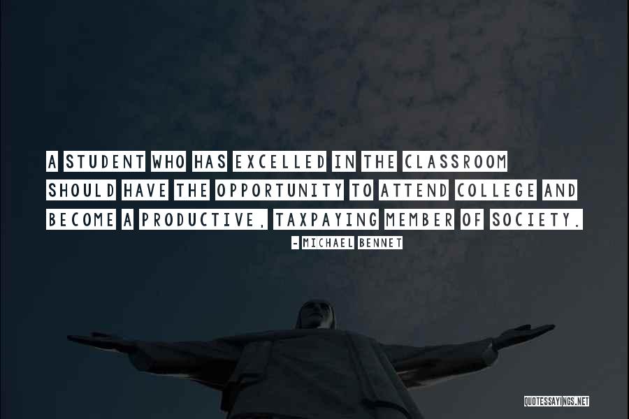 Joey Vantes Quotes By Michael Bennet