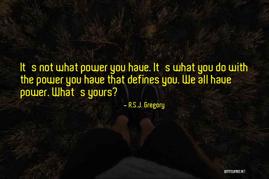 Joffres Water Spruce Grove Quotes By R.S.J. Gregory Joffres Water Spruce Grove Quotes By R.S.J. Gregory