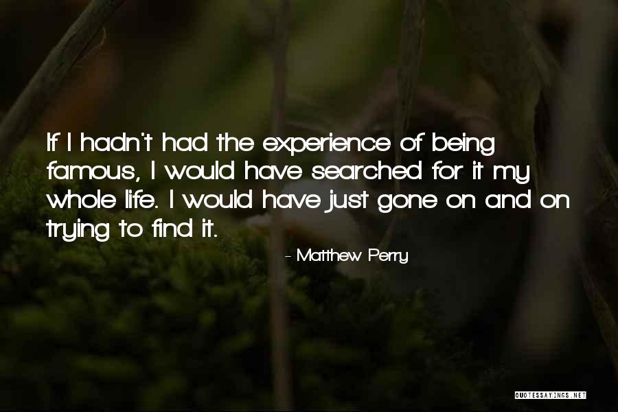 Joffy Rock Quotes By Matthew Perry Joffy Rock Quotes By Matthew Perry